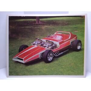 The Invader California Show Car Vintage Original Hot Rod Photo Bob Reisner 1969